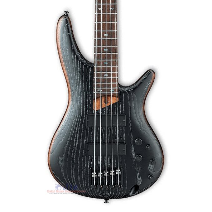 Jual Ibanez SR675-SKF Silver Wave Black Flat